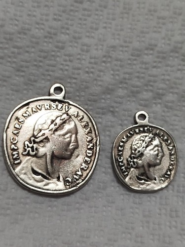 Moneta argento dinari romana - 2,