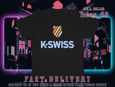 T-shirt uomo K Swiss Shield logo maglietta americana issaca