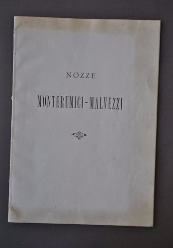 Libro nozze monterumici - libro,