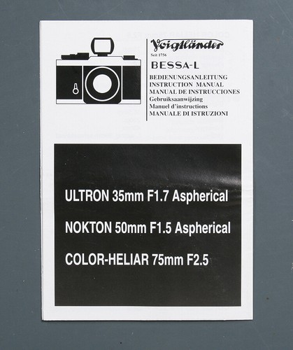 Voigtlander bessa lens - voigtlander,