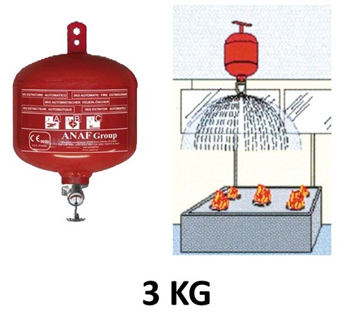 Estintore automatico pioggia - estintore, a