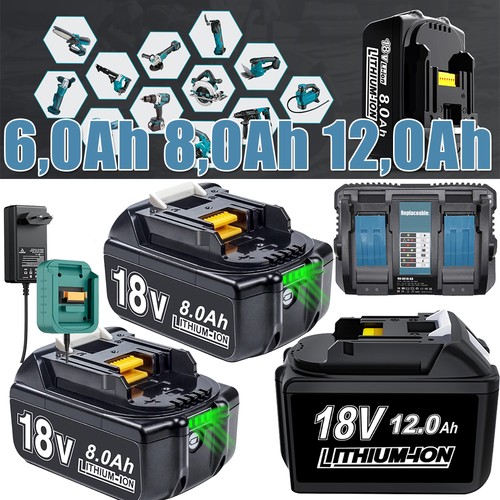 Batteria 18v 0ah 8ah - 6.0ah, 12.0ah