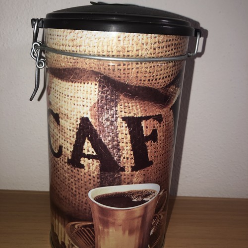 Barattolo latta caffè - in,