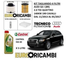 KIT TAGLIANDO FILTRI E OLIO