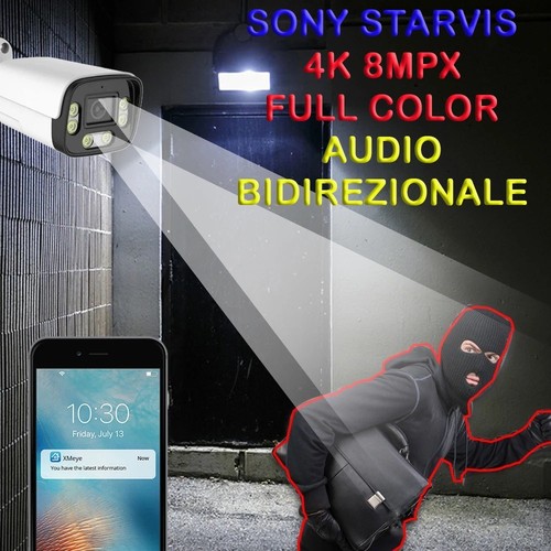 Telecamera sony starvis - sony, onvif