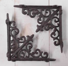 2 SCAFFALE CONSOLLE GHISA