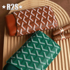 Custodia portasigari in pelle