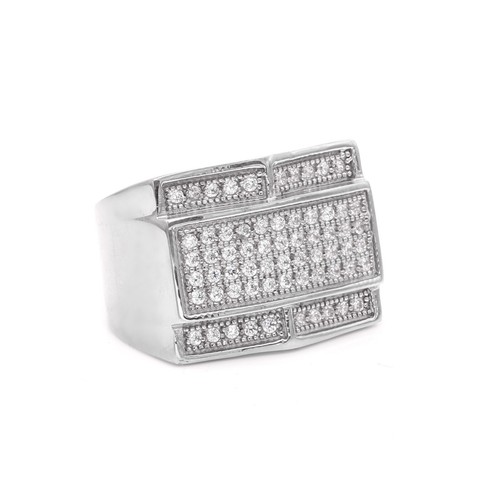 Anello uomo acciaio inox - in,