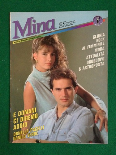 Fotoromanzo mina 1989 - mina,