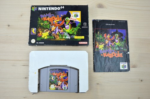 N64 banjo kazooie - n64,