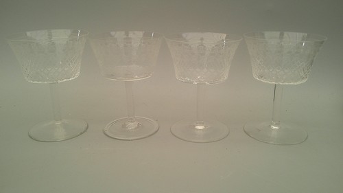 Antica coppia champagne - , incisa