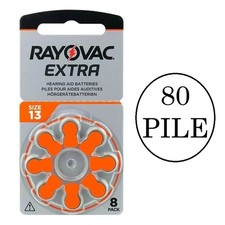 80 Batterie PILE RAYOVAC Extra