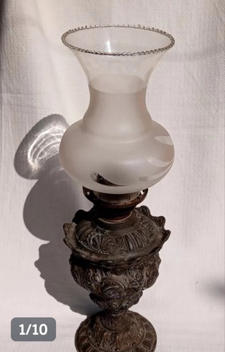 Antica lampada olio - lampada, a