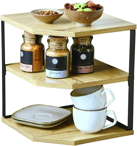Scaffale angolare da cucina - angolare,