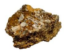 Cristalli quarzo limonite - xx,