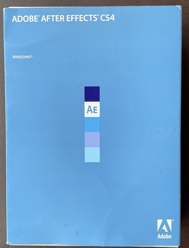 Adobe after effects cs4 - adobe,