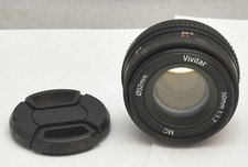 Vivitar 50mm 1:1,7 Pentax K mount Baionetta Pentax