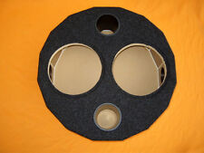 Alloggiamento ruota di scorta, bass reflex, per subwoofer 2x25 cm con rivestimento