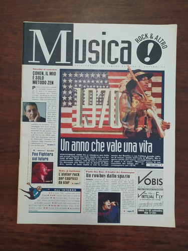 Rivista musica rock altro - musica,