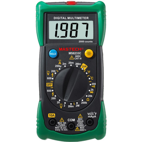 Multimetro digitale mastech - multimetro,
