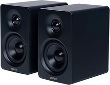 Edifier M60 Altoparlanti da Scrivania Hi-Res 2.0, 66W RMS, Bluetooth, Nero