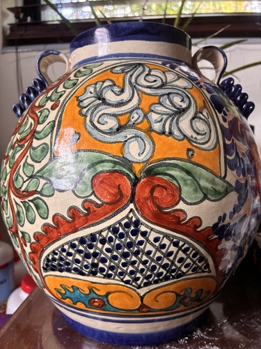 Vaso anfora vintage dipinto - , a