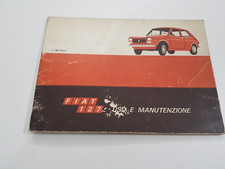 LIBRETTO USO MANUTENZIONE FIAT 127 ED. 71 LEGGI BENE