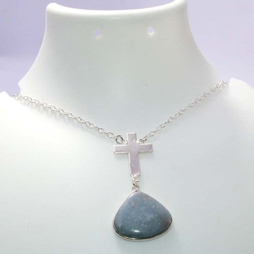 Collana angelite esclusiva - angelite,
