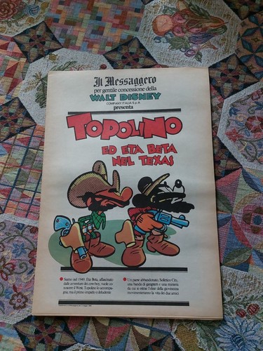 Disney allegato messaggero - disney, il