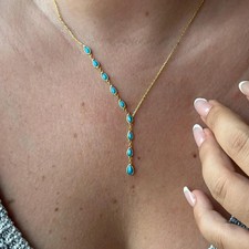 Collana goccia in - collana, a