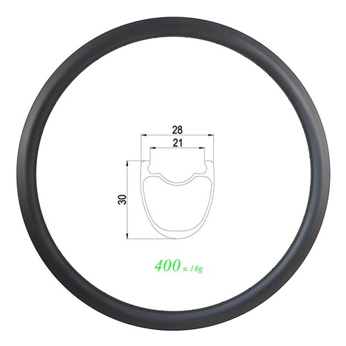 Cerchio carbonio 700c - cerchio, in