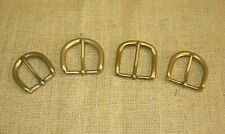 FIBBIA IN OTTONE SOLID BRASS PER CINTURE 30 mm 25 mm ANCHE PICCOLO LOTTO