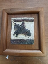 Formella ceramica Raku