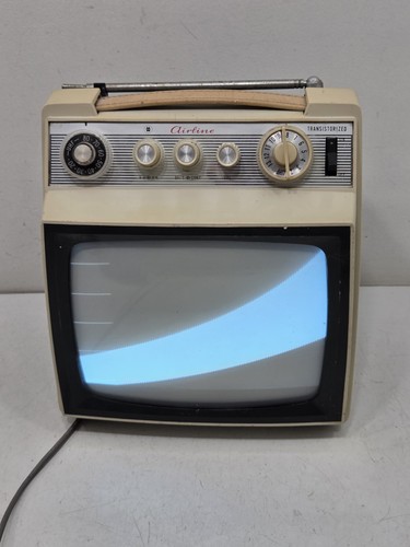 Portatile vintage anni - tv, 9"