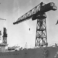 Gru a torre 1/700 US Navy 20t