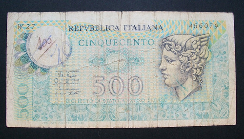 500 lire mercurio 1979 - mercurio, 02/04/1979