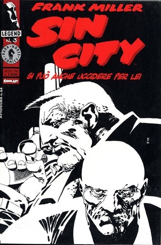 Fumetto sin city - city, puo'