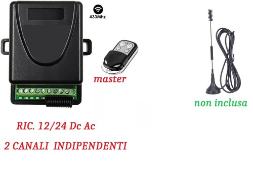 Kit ricevente canali - kit, 12