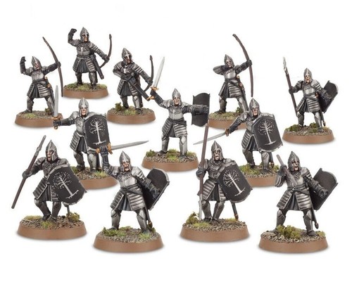 12x warriors minas tirith - warriors,