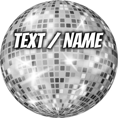 Cake topper palla discoteca