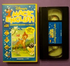 Vhs Magic English n.25 Changing Seasons Film Ita Animazione Videocassetta (V152)