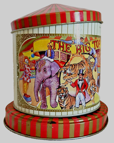Circus big top metallo rotante - big,