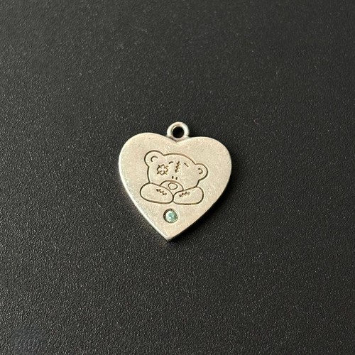 Ciondolo cuore con orsetto - cuore,