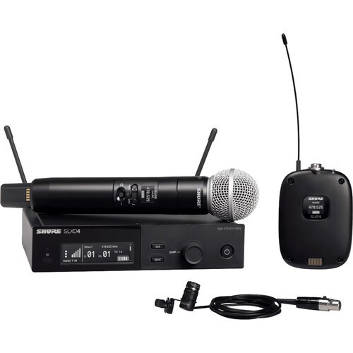 Shure slxd124 85m sistema - shure,
