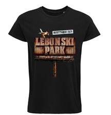 T-shirt SALMO LEBONSKI PARK Live Tour 2025 Nera/Bianca Unisex idea regalo cotone