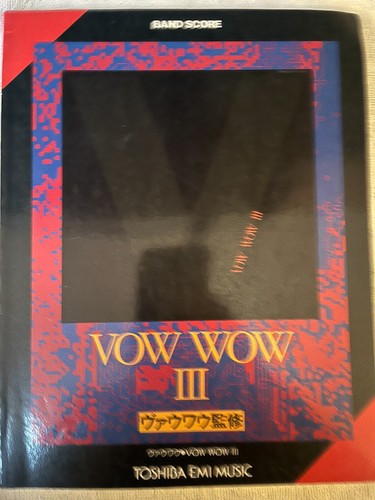 Vow wow iii scheda - iii,