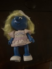 Vintage 1983 Smurfette Dress