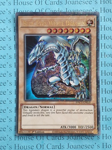 Blue eyes white dragon - white,