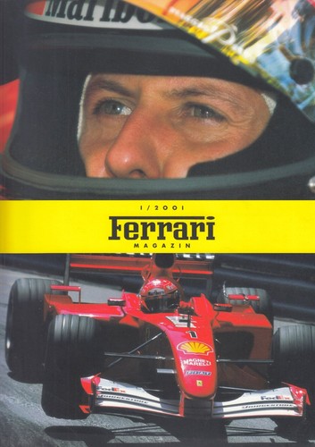 Ferrari magazin depliant - ferrari,