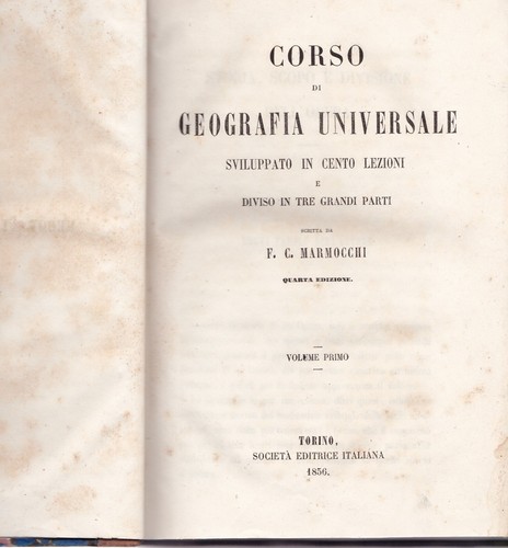 Corso geografia - "corso, di